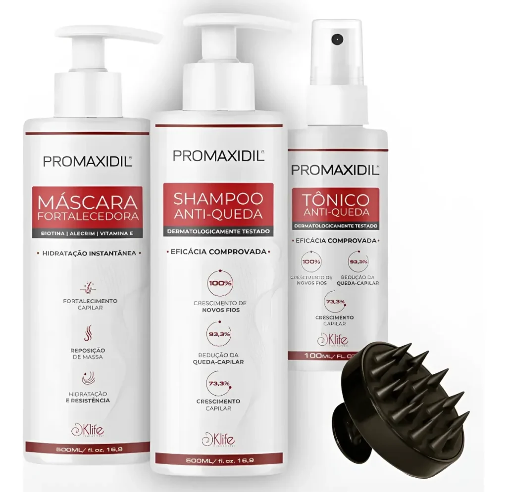 shampoo para queda de cabelo 